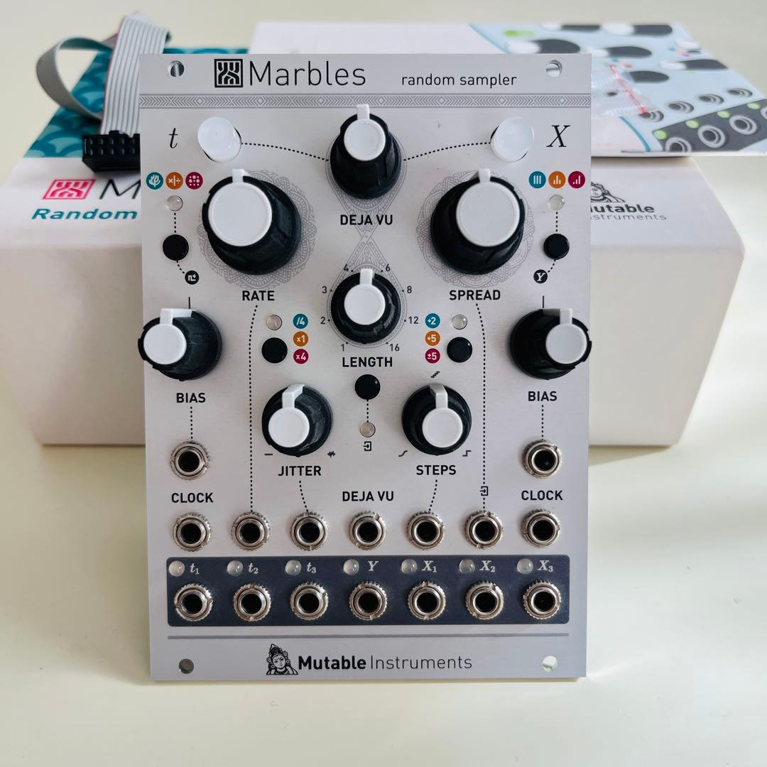激レア Mutable Instruments Marbles ランダムサンプラ Mutable Instruments - Marbles (random sampler) *In Depth Eurorack