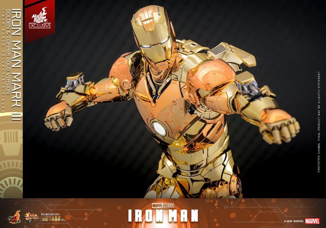 ホットトイズ 1/6アイアンマン・マーク3 海外限定600体 MMS848D78