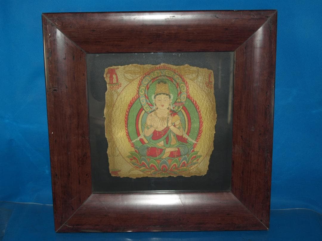 骨董市　掘り出し品中国唐時代　敦煌莫高窟壁画 彩絵 Z0985B18-5 敦煌・莫高窟 壁画写真集 | 中国まるごと百科事典