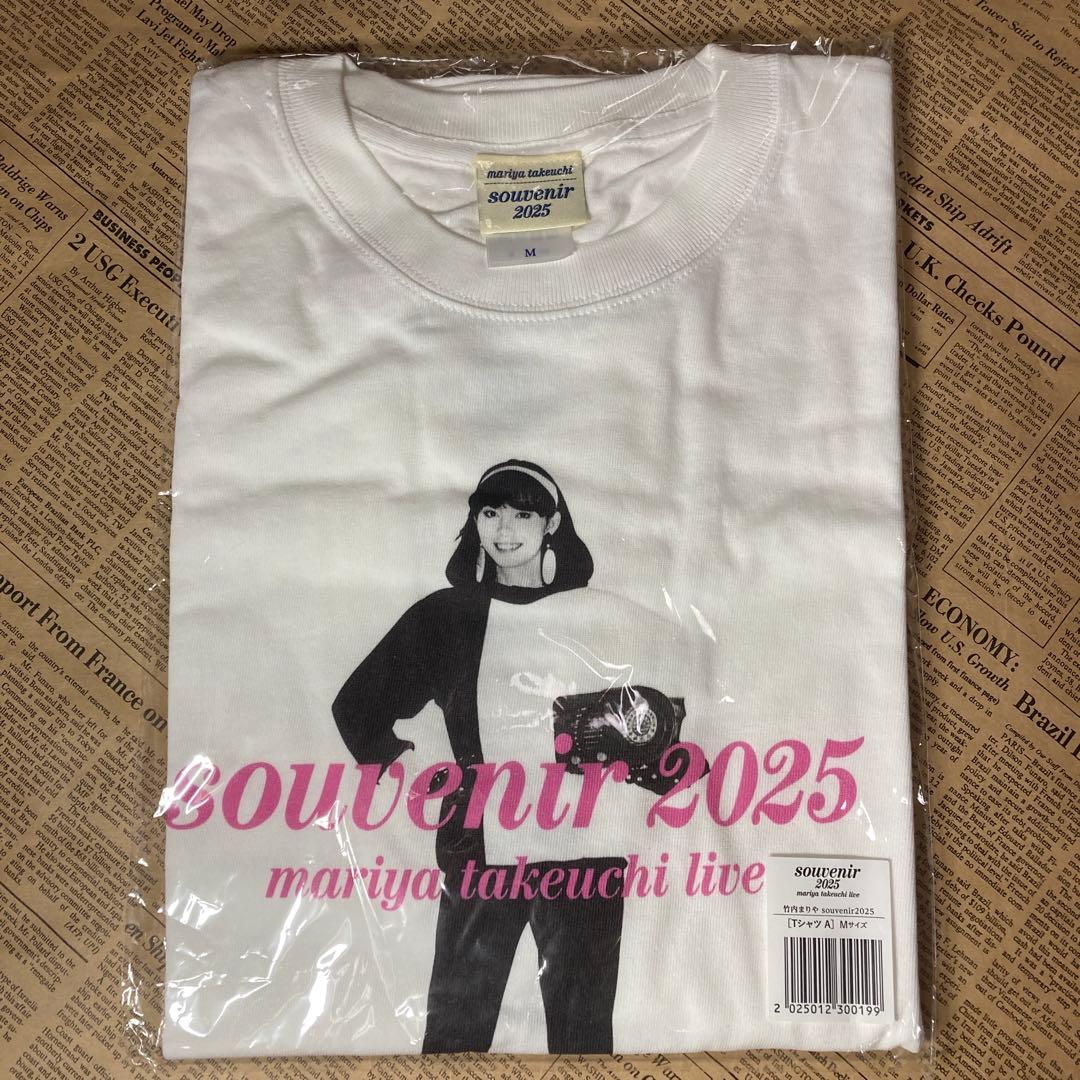 竹内まりや ライブTシャツ 2025 Mサイズ - メルカリ