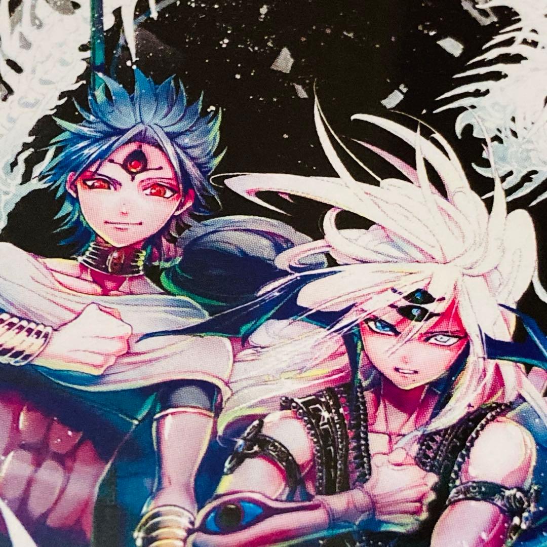 美品✳️マギ『練白龍&ジュダル イラスト缶バッジコレクション』大高忍