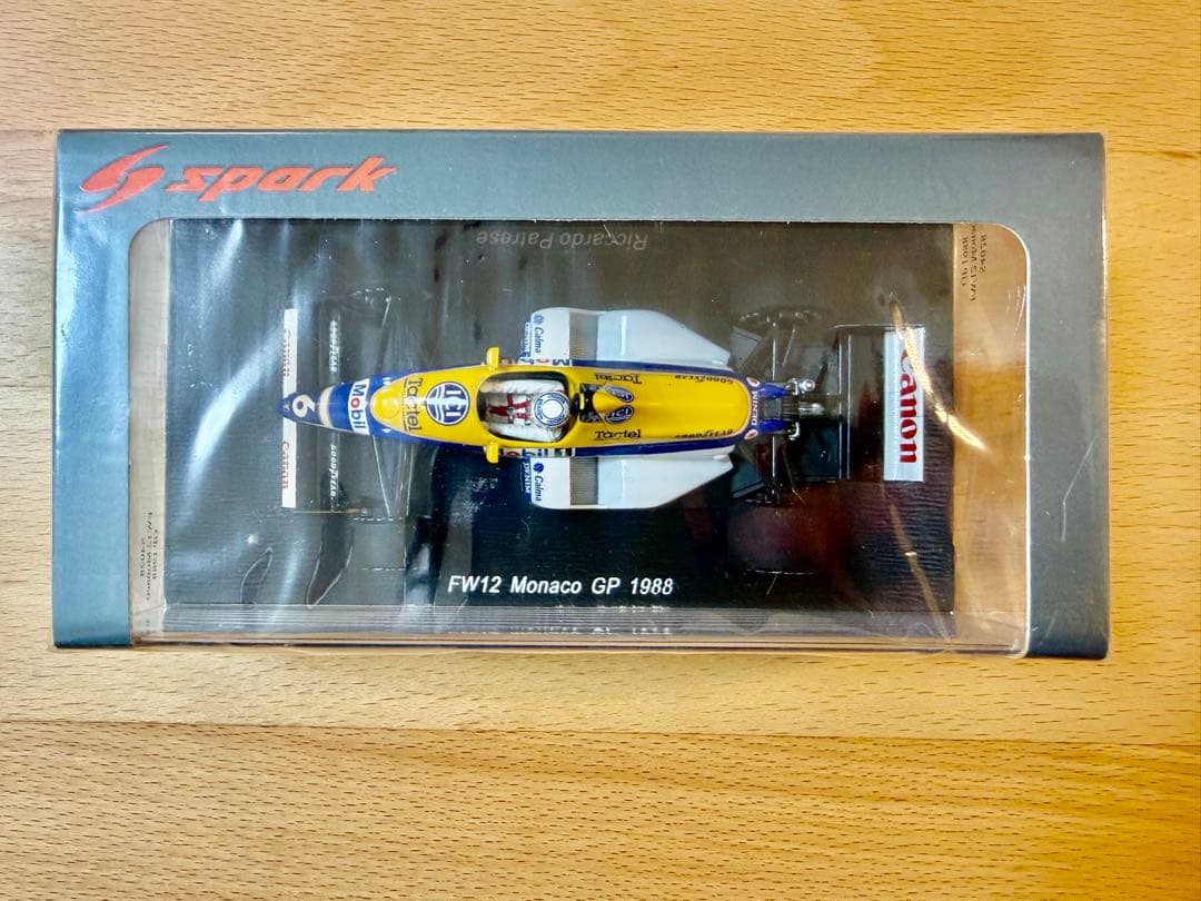 スパーク 1/43 ウィリアムズ FW12 パトレーゼ 1988 取寄せTMK071 タメオキット 1/43 WILLIAMS FW12 Brazilian G.P. 1988