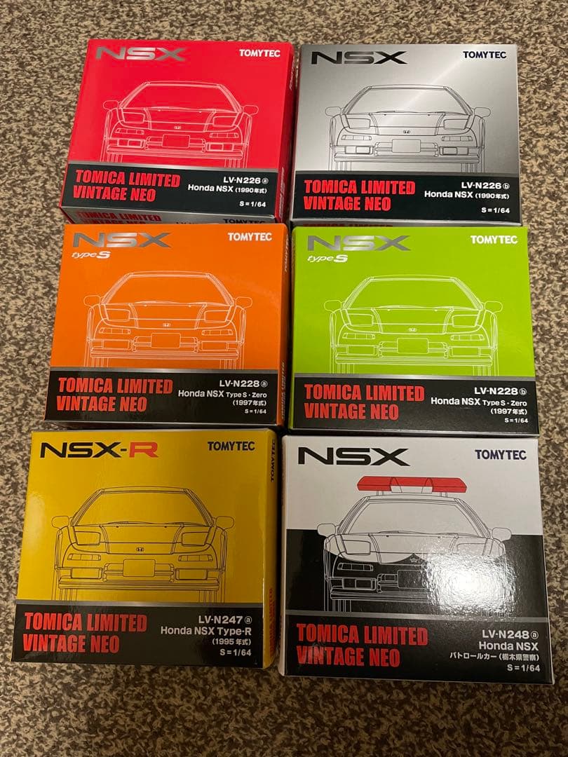 TOMICA LIMITED VINTAGE NEO Honda NSX 6個 $_57.JPG?set_id=880000500F