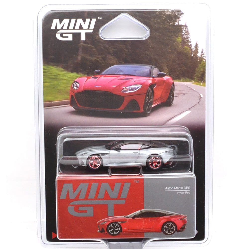 アストンマーチン DBS ハイパーレッド チェイスカー 1/87 アストンマーチン スーパーレッジェーラ 赤 レッド PCX87 Aston