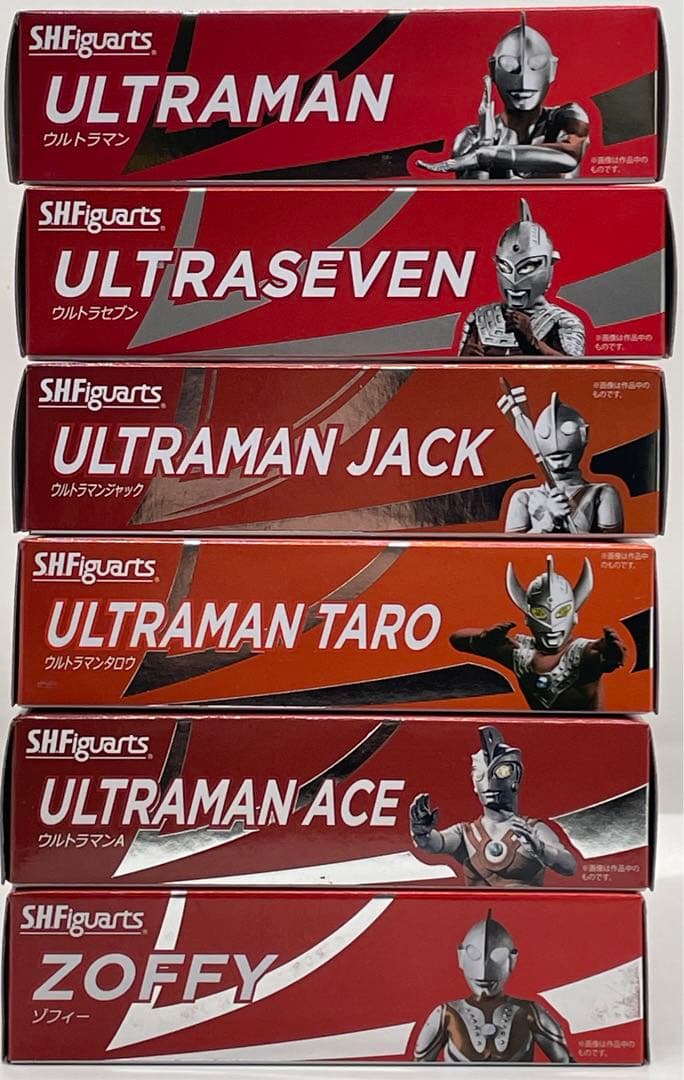 土日限定価格最終値下げ】S.H.Figuartsウルトラ6兄弟セット - メルカリ