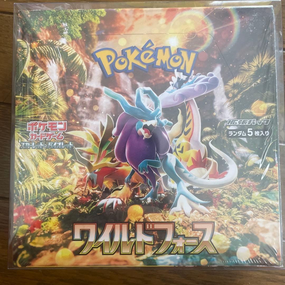 ひ*】様 ポケモンカードゲーム ワイルドフォース　1box シュリンク付き Amazon.co.jp: ポケモンカードゲーム スカーレット＆バイオレット 拡張