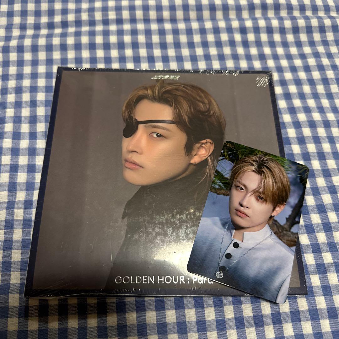 ATEEZ GOLDENHOUR 新品未開封 ホンジュントレカ付 - メルカリ