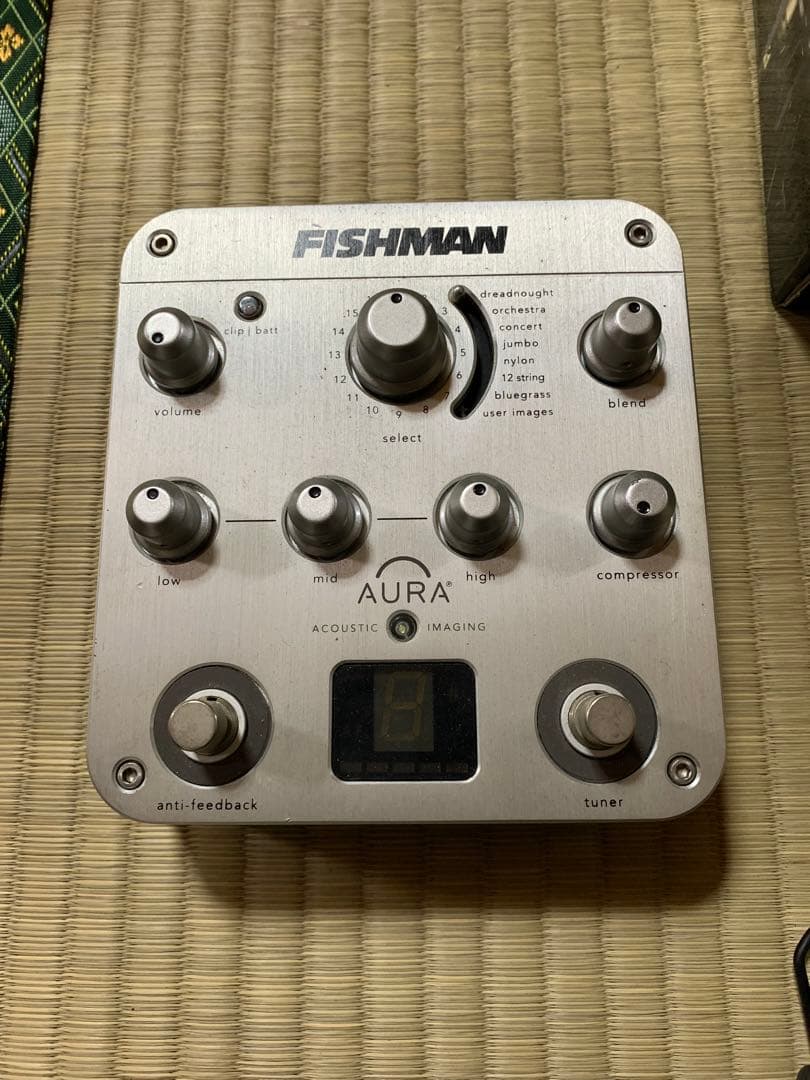 FISHMAN AURA アコースティックギターエフェクター Amazon | FISHMAN フィッシュマン アウラ・スペクトラムDI