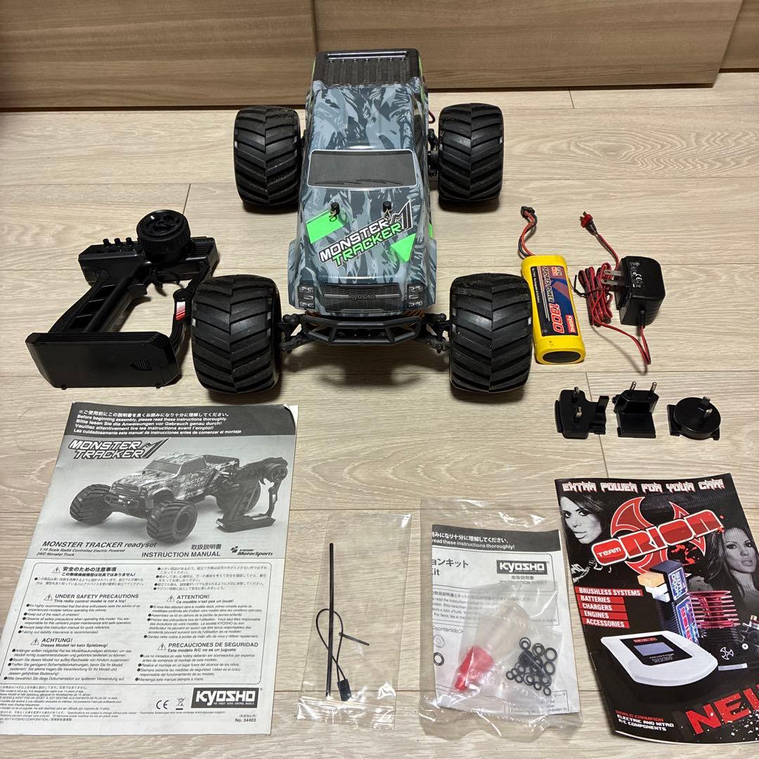 Kyosho 京商Monster Tracker RCカー 種類が豊富な老舗ホビーショップ マルサンホビー｜静岡県沼津市