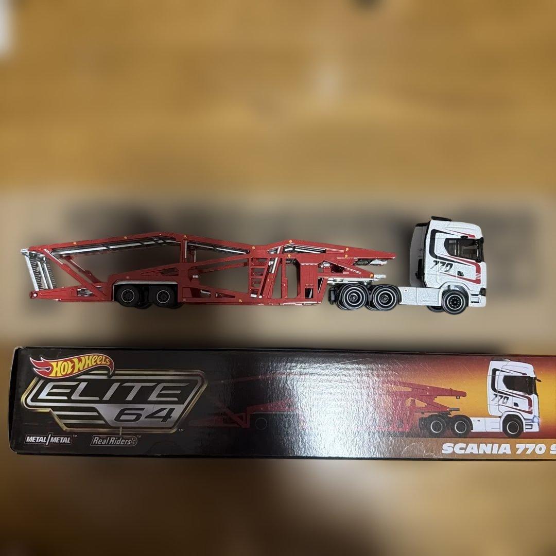 Hot ホットウィール ELITE64 SCANIA 770 S Wheels Collectors Hot