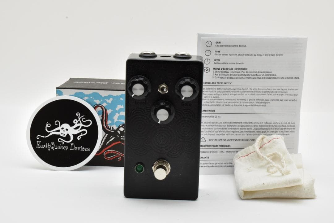 新品 未使用 EarthQuaker Devices Blumes Black EarthQuaker Devices Blumes Low Signal Shredder Overdrive Pedal