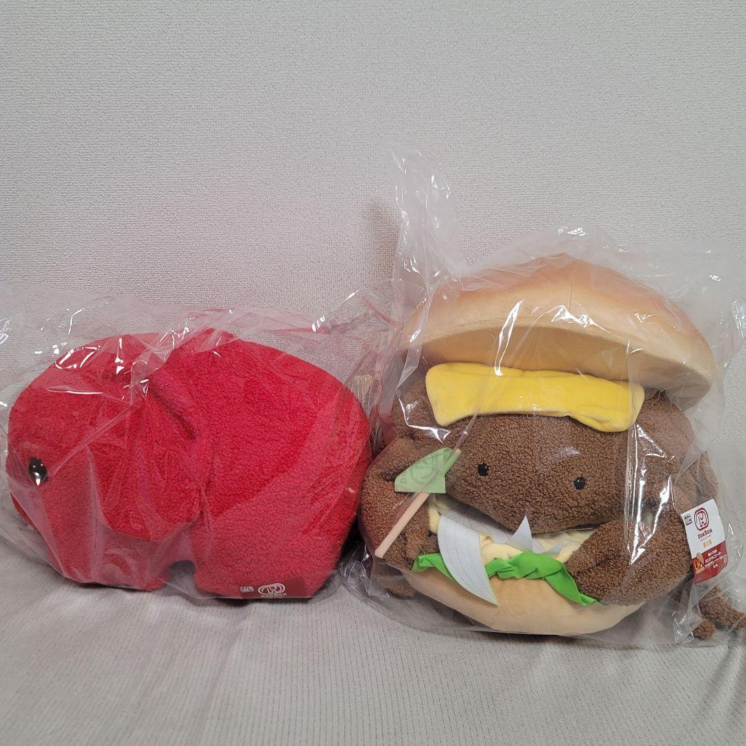 ドムドムバーガー 一番くじ A賞＋ラストワン ぬいぐるみ - メルカリ