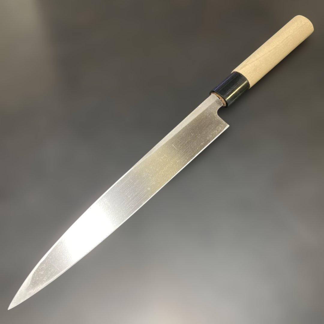 柳刃包丁 21cm 東京すみだ川 新品未使用 ビンテージ 自宅長期保管美品