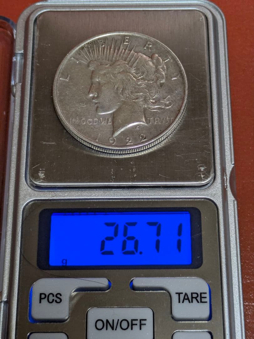 ピースダラー 1ドル 銀貨　おまけ2枚 アメリカ】1ドル 銀貨 ピースダラー 1920年代［C-0000736］ – ワールド