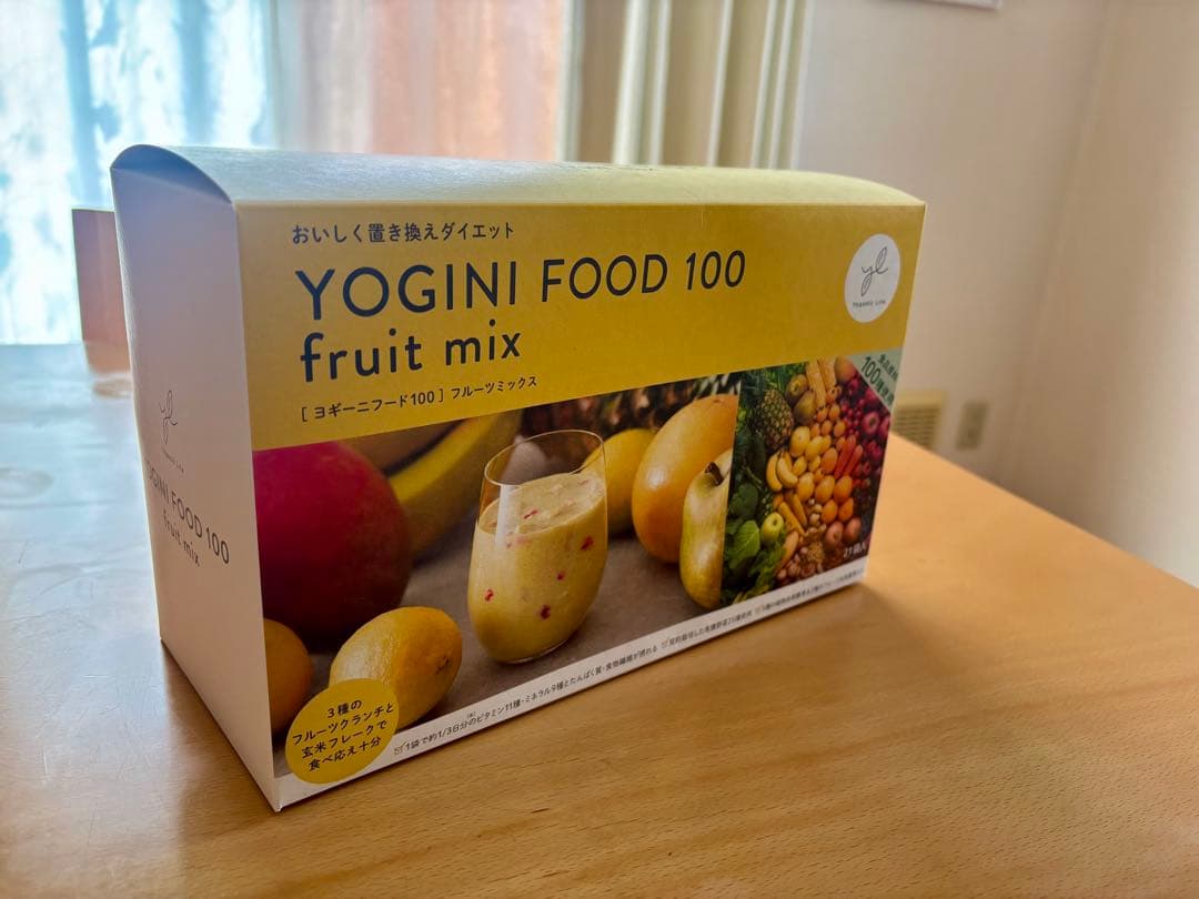【未開封】YOGINI FOOD 100 fruit mix 21袋 定期購入】Yoganic Life ヨギーニフード100 フルーツミックス(1袋44g