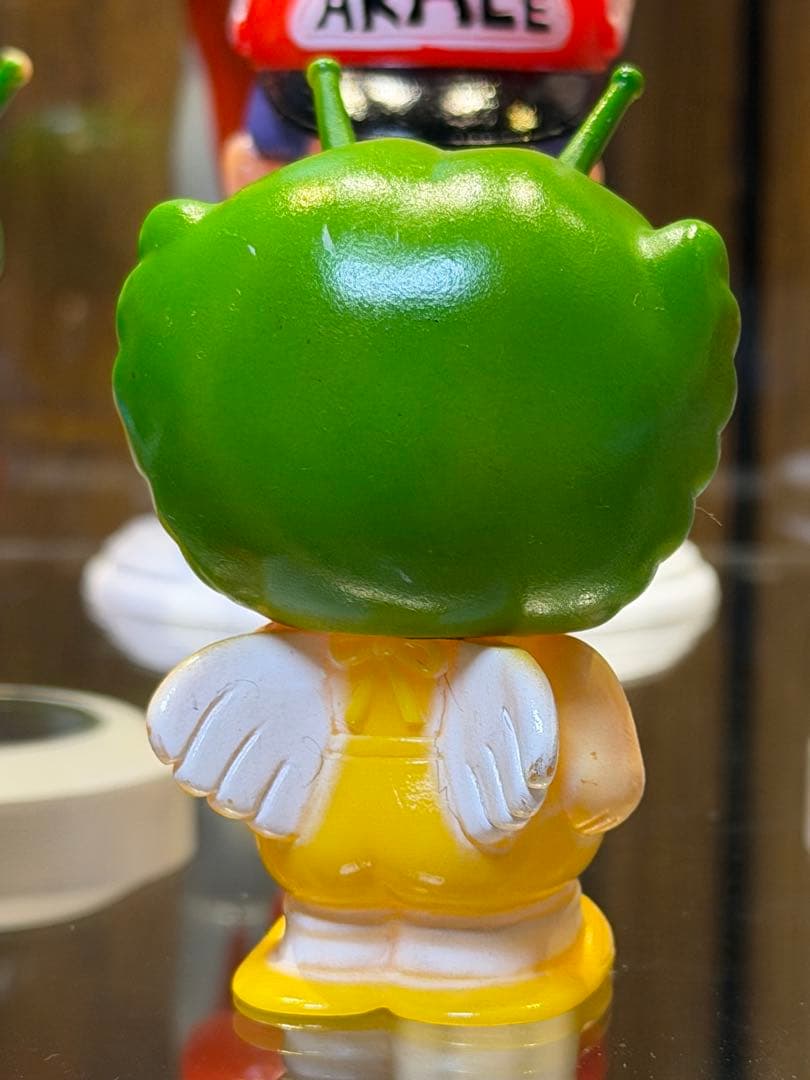 当時 アラレちゃん 貯金箱 ＆ ガッちゃん ソフビ 2体セット ポピー