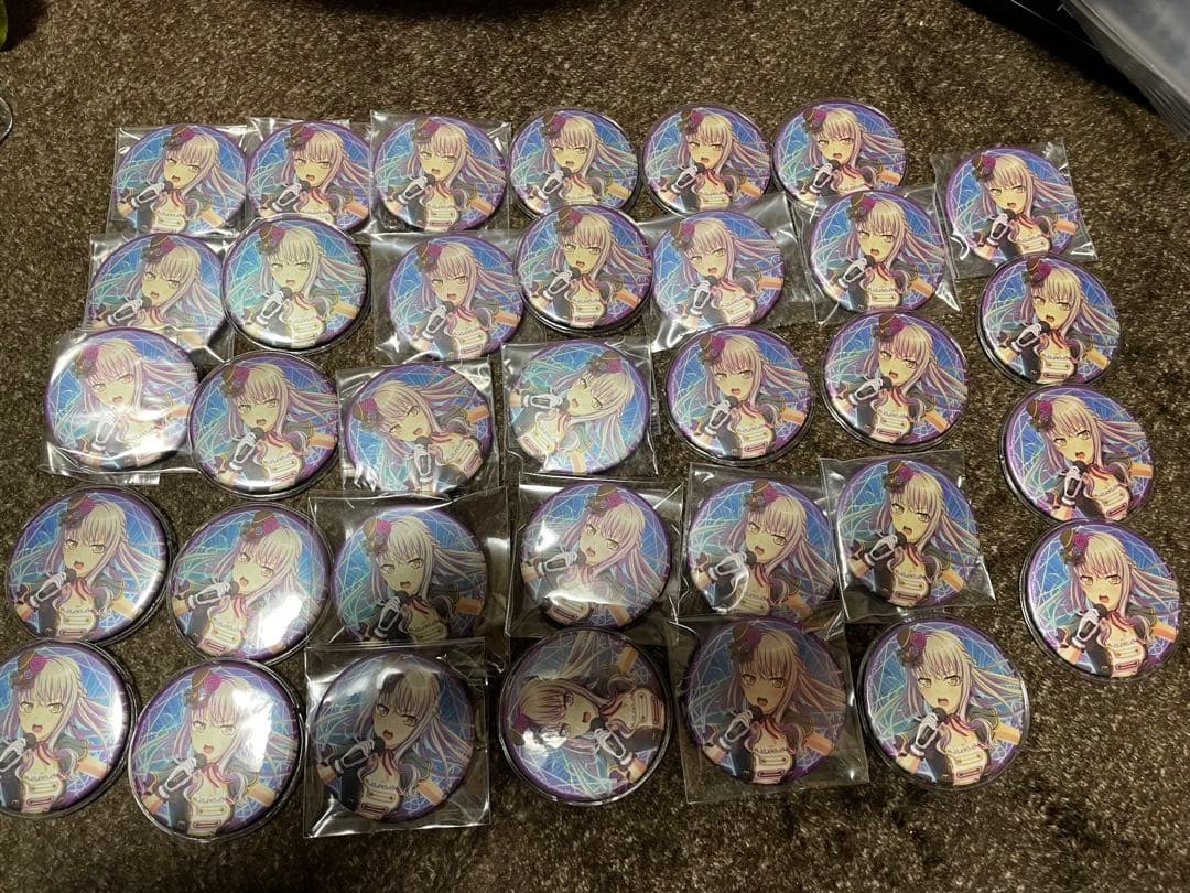 パンスト フェスイベント 缶バッジくじ ストッキング賞 BIGアクリル