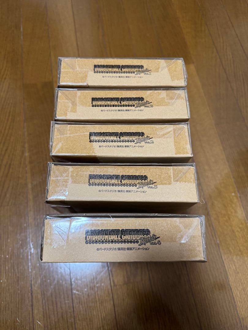 【新品未開封】ドラゴンボールカードダスリミックスvol.1〜4 2のみ2個 新品未開封】ドラゴンボールカードダスリミックスvol.1〜4 2のみ2個