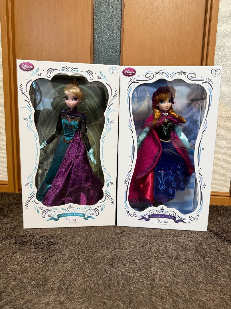 アナと雪の女王 リミテッド ドール 世界限定５０００体 ディズニー 新品未開封 ディズニー アナと雪の女王 アナ雪 リミテッドドール アナ エルサ 5000