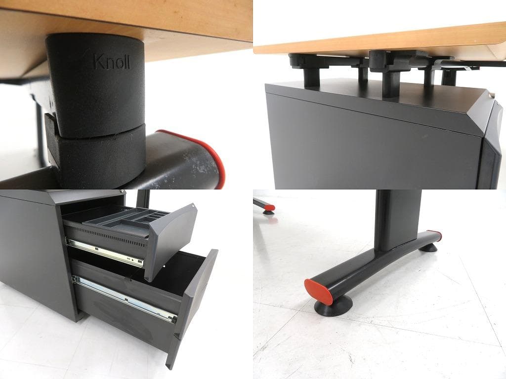 knoll ノール ビンテージ L型デスク 書斎机 モダン エグゼクティブ