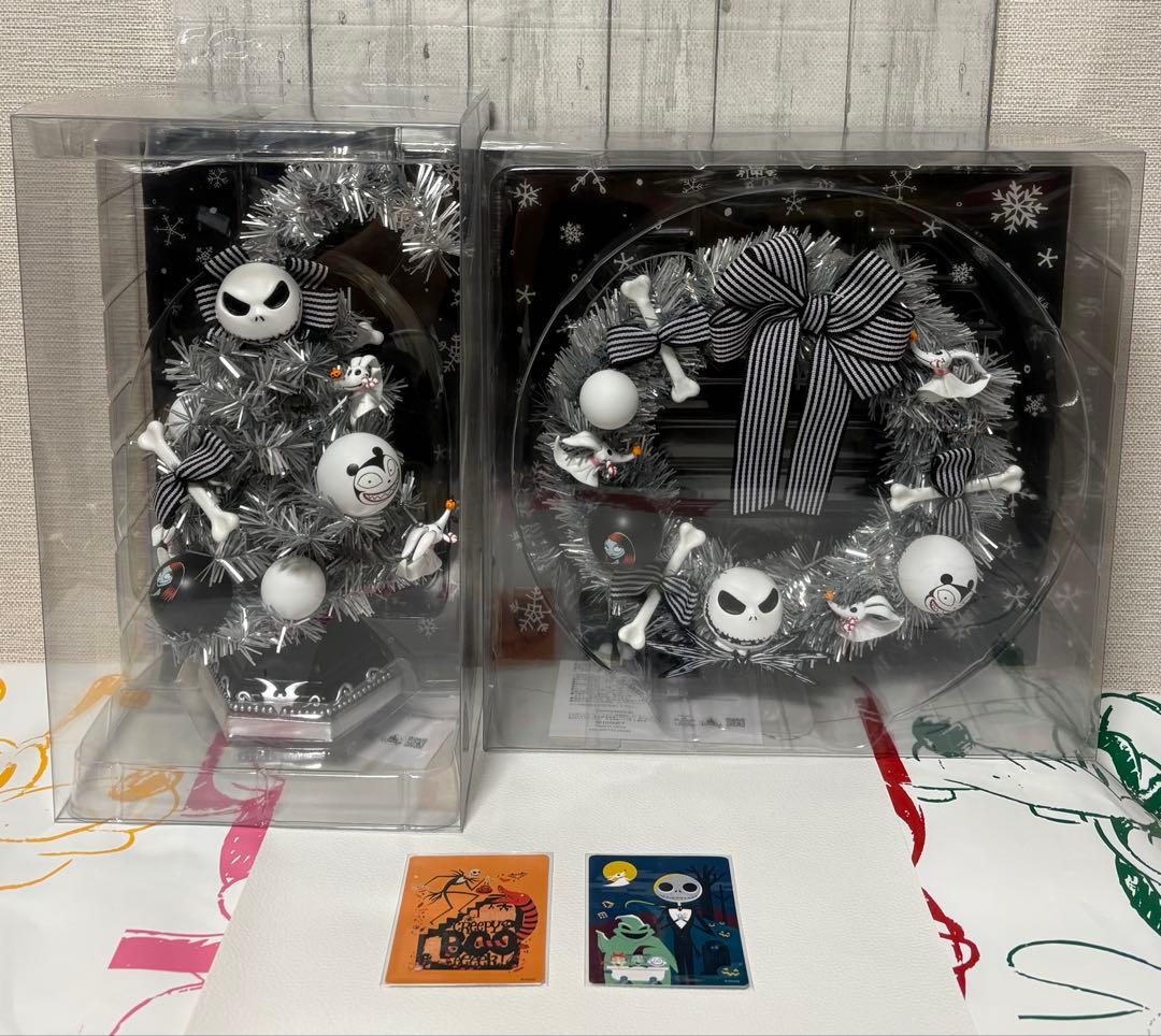 ナイトメアー・ビフォア・クリスマス ツリー リース　じゃんけんカード　ディズニー 12/1・12/6・12/7限定？！ じゃんけんカード！ クリスマスデザイン可愛