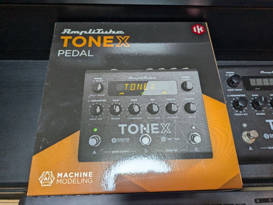 AmpliTube TONEX ペダル IK Multimedia ToneX Pedal – United States