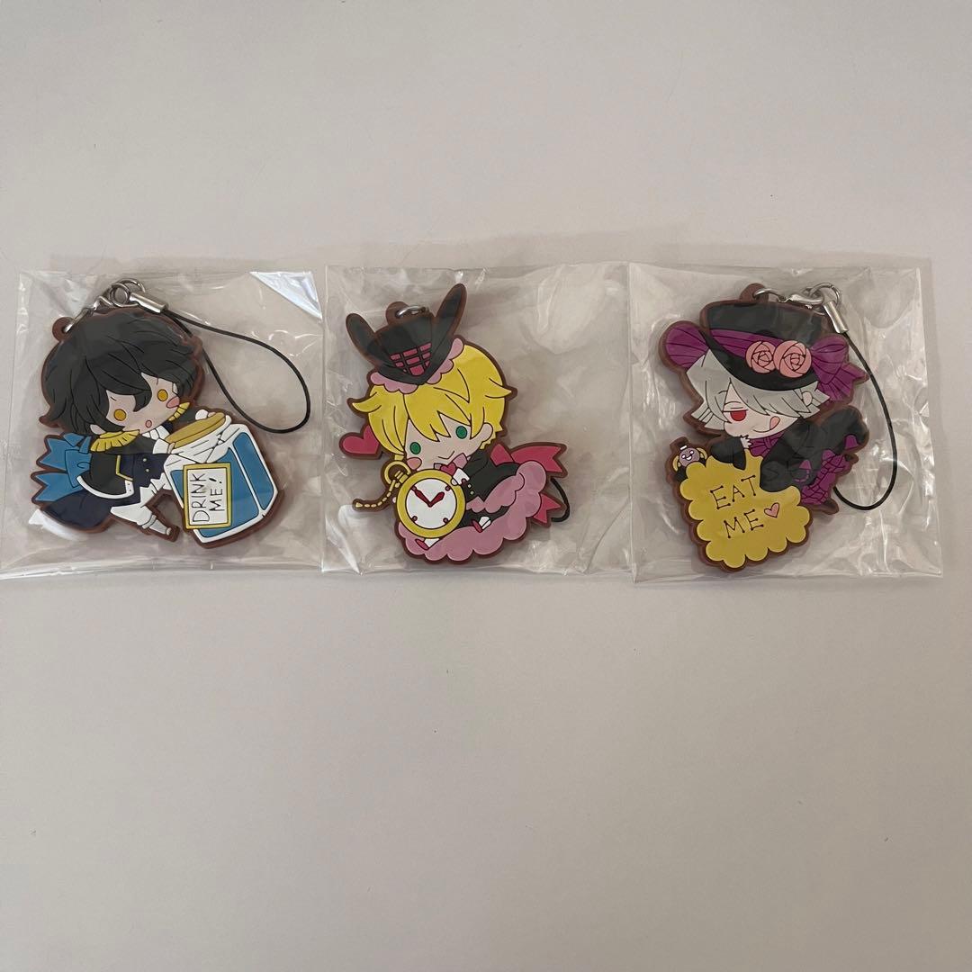 EVA x HELLO KITTYトイキーホルダー アスカ レイ初号機 第4使徒