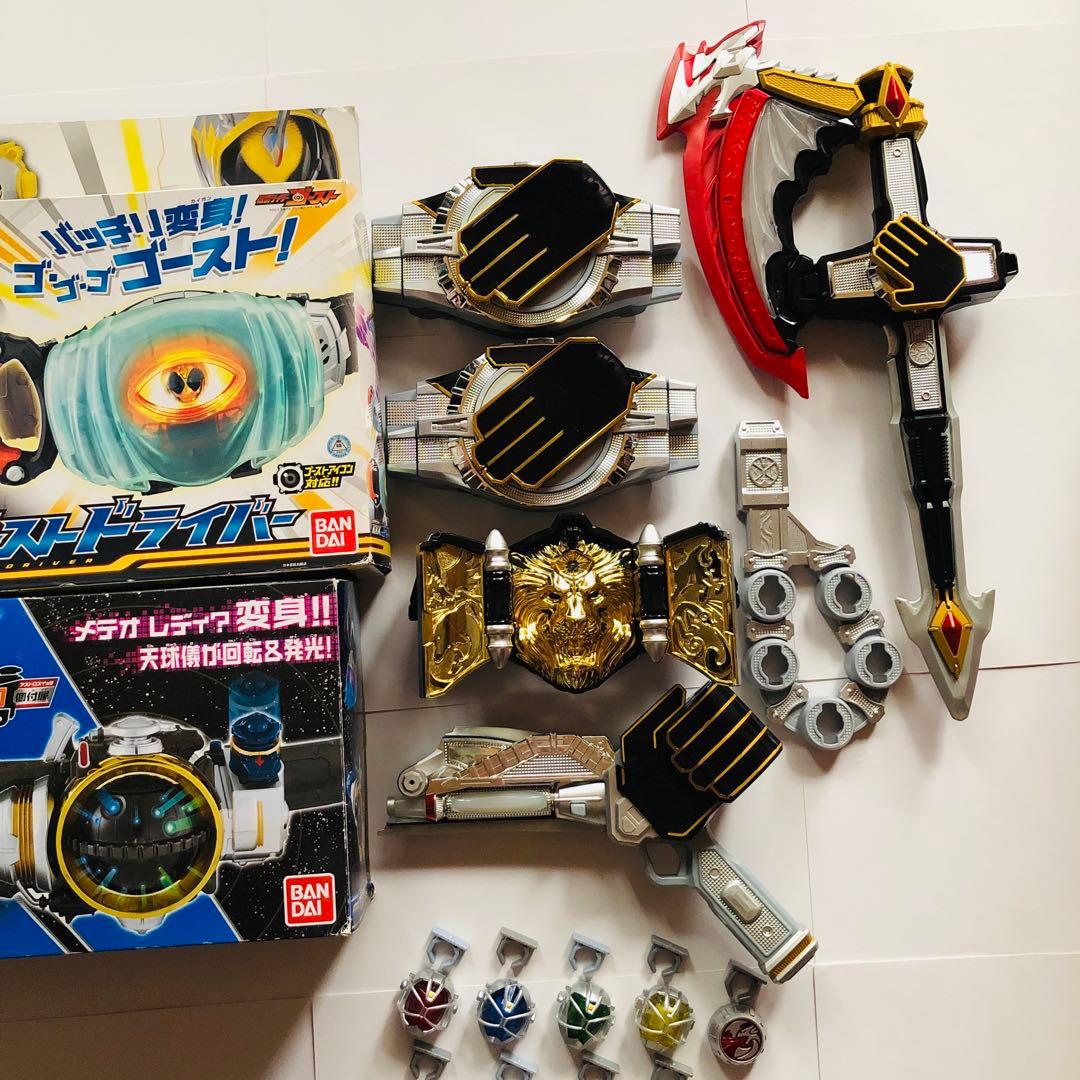 仮面ライダー 変身ベルト まとめ売り フォーゼ ウィザード ゴースト