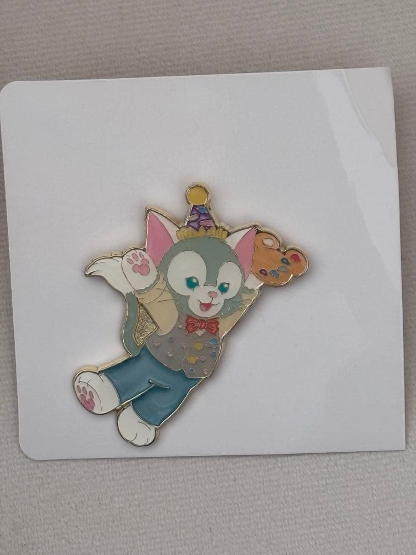 ジェラトーニ ディズニーシー ピンバッジ 40周年 ダッフィーフレンズ