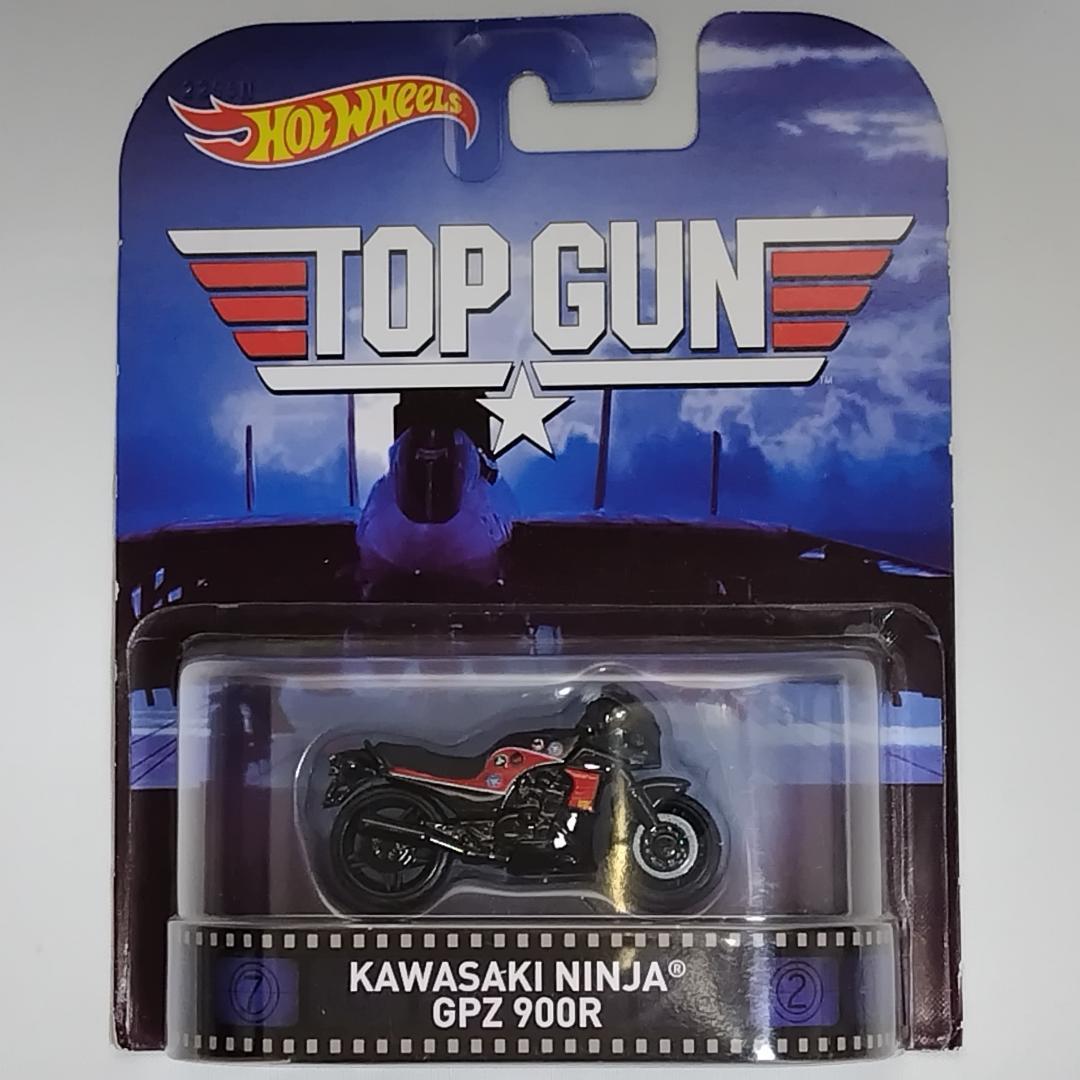 新品・未開封】 トップガン カワサキ ニンジャ GPZ900R ホットウィール