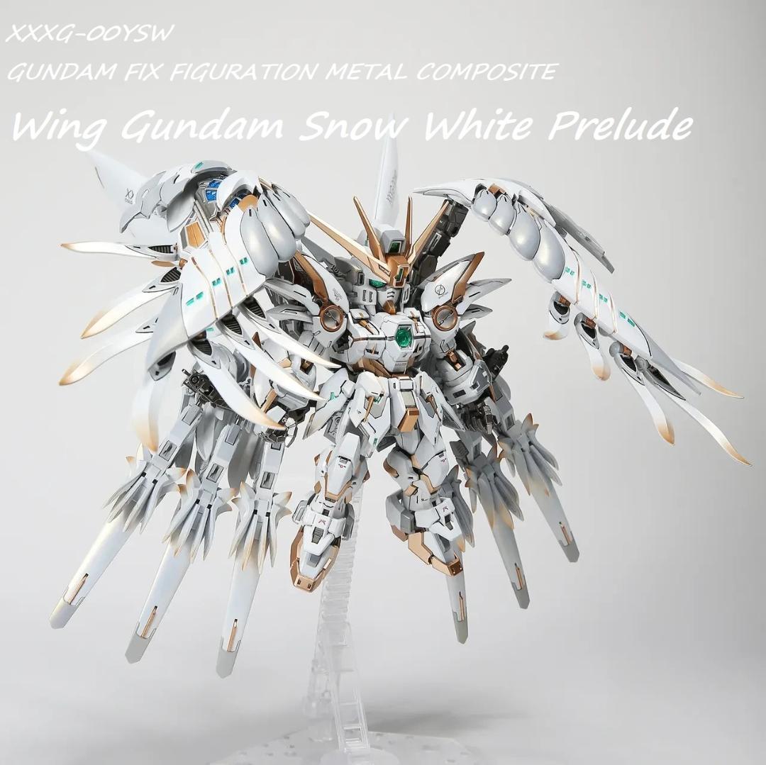 MGSD ウイングガンダムゼロEW スノーホワイトプレリュード 改修塗装済