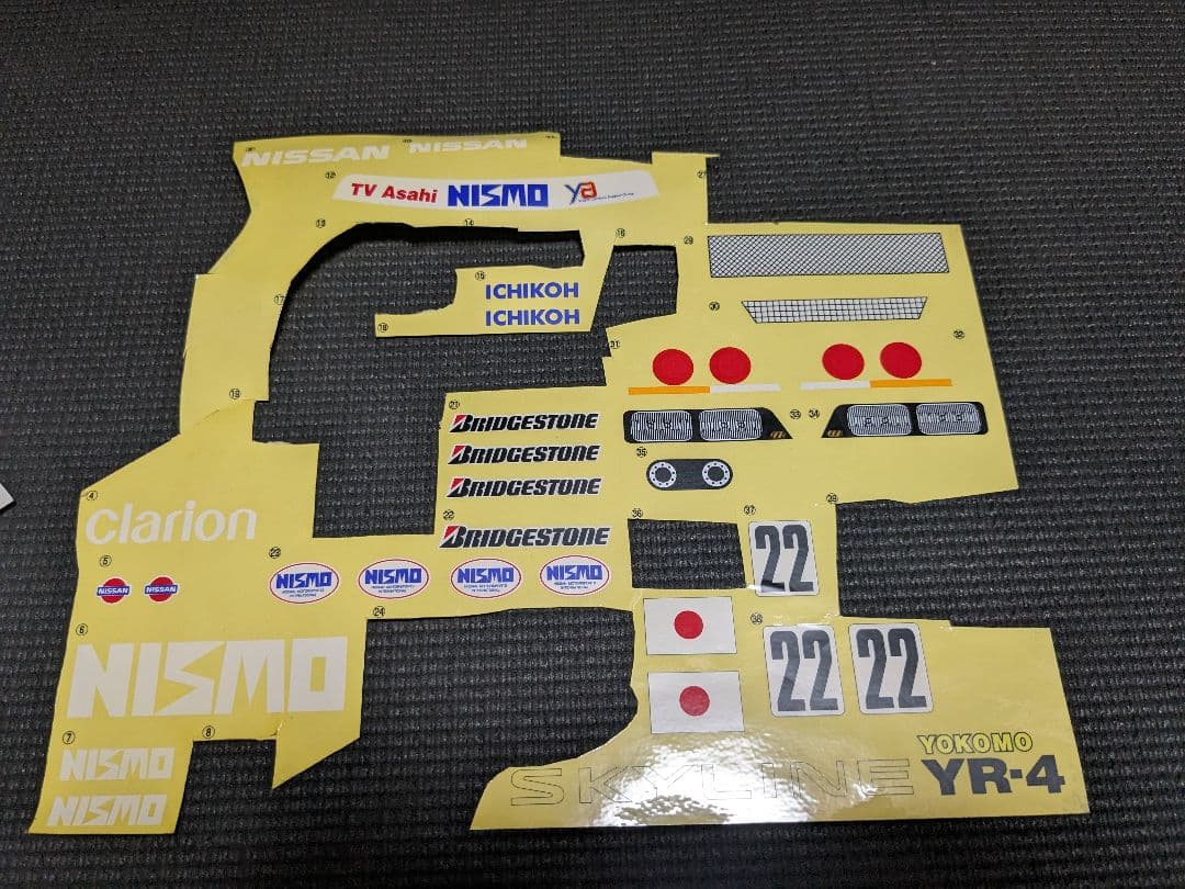 NISMO GT-R LM RCボディ、タイヤ、ホイール 走行歴なし - メルカリ
