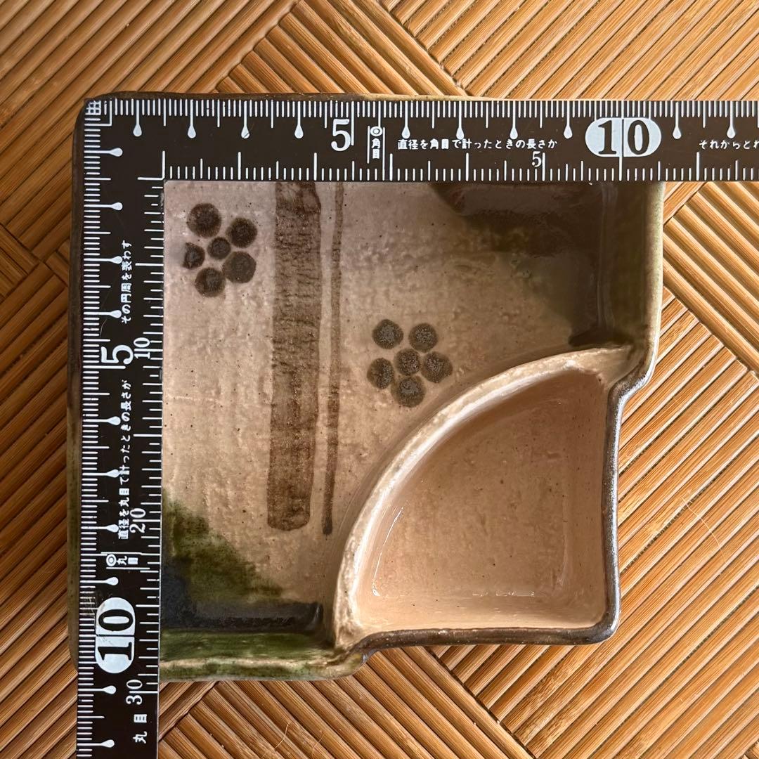 九谷焼 正峰 鳥と花の装飾 皿 和食器