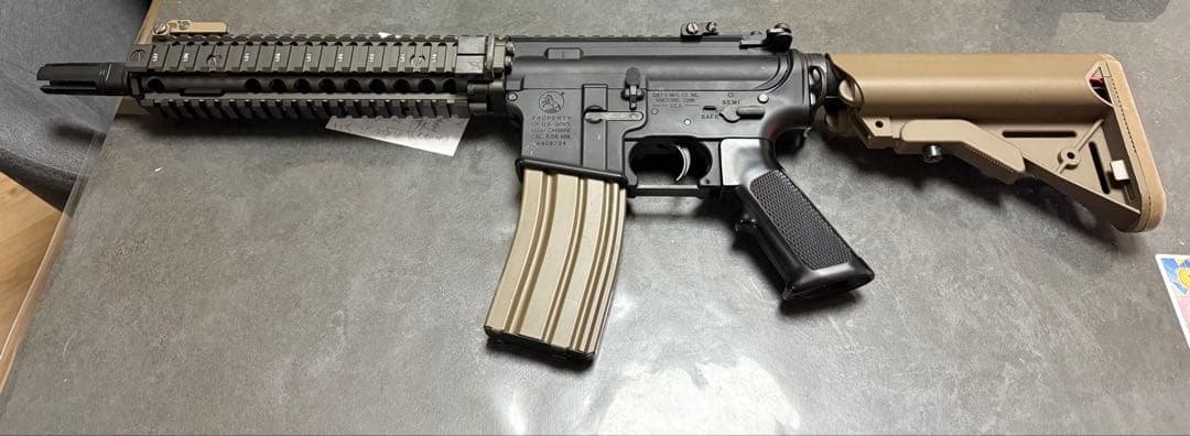 Mk18 mod.1 + タンホロサイトセット 大門団長の大量破壊ブログ:次世代M4 MK18 mod.1 #43 ホロサイトを