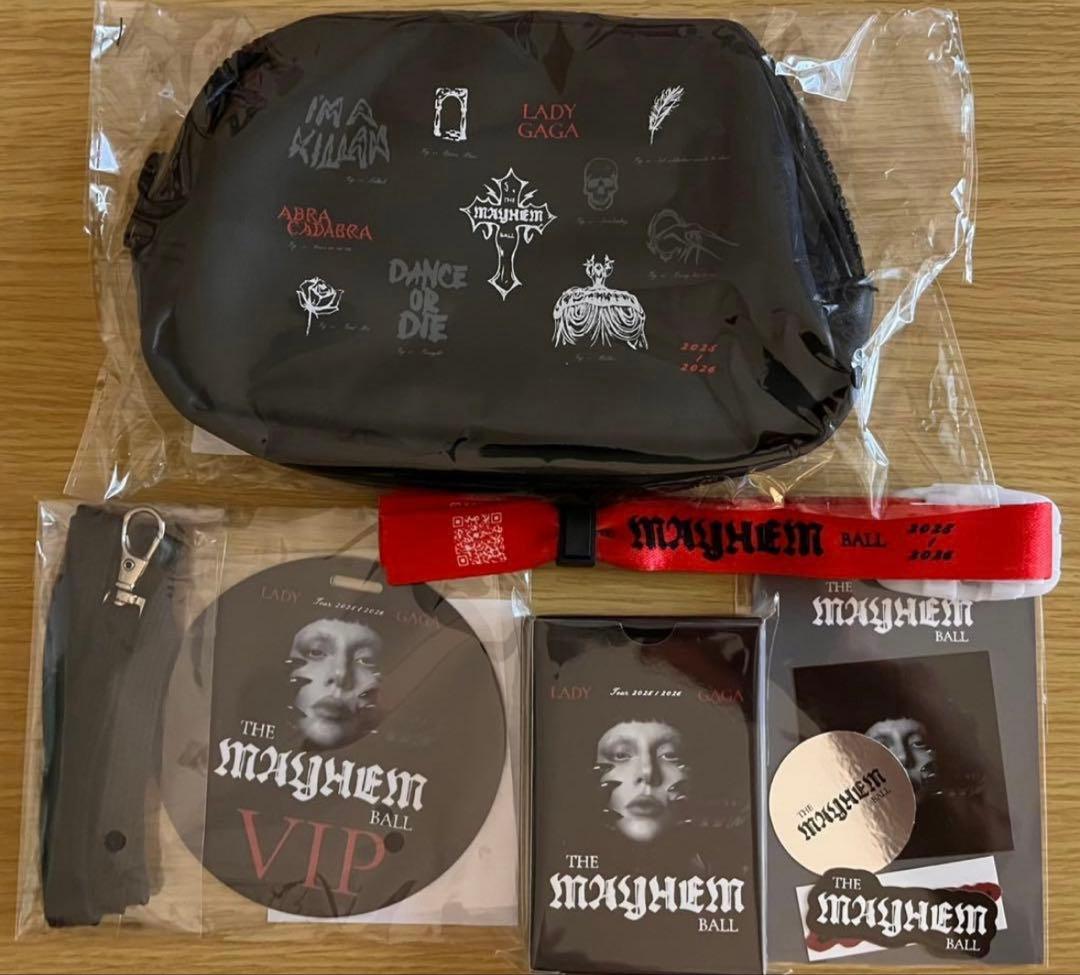 LADY GAGA Mayhem Ball VIP シルバー限定グッズ - メルカリ