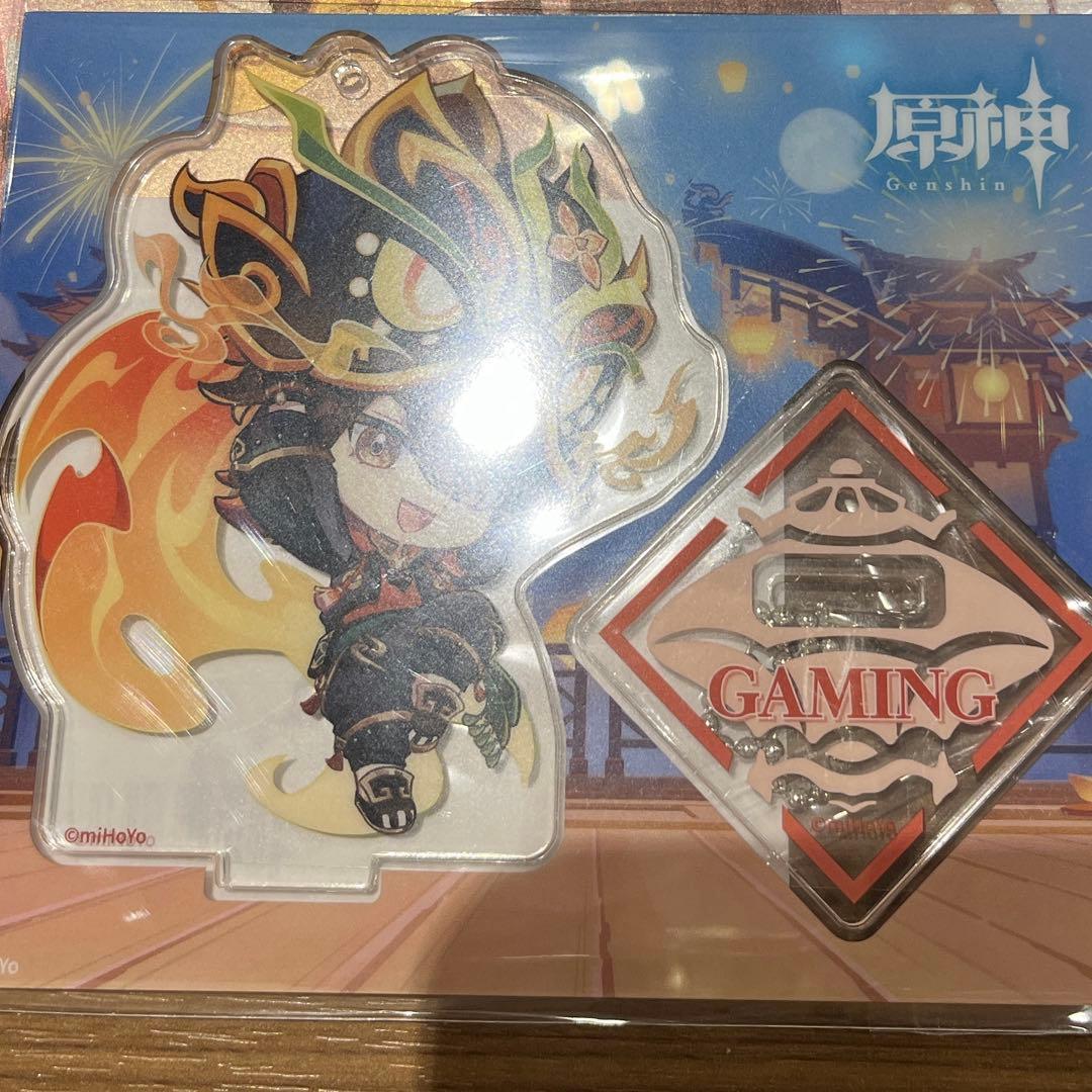 原神 ファミマコラボ 嘉明 アクリルスタンドキーホルダー - メルカリ