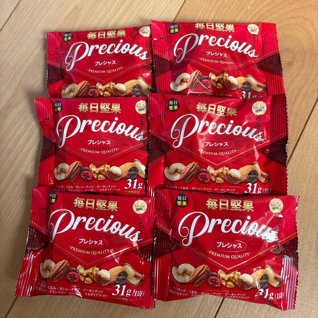 新品未開封 毎日堅果 Precious プレシャス 6袋セット - メルカリ
