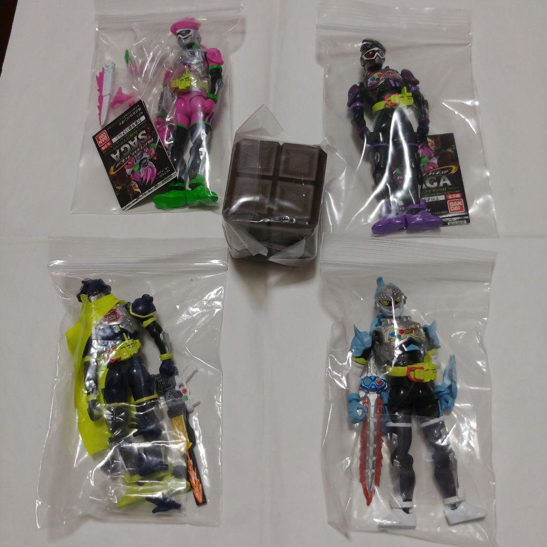フルアクションフィギュア SAGA 仮面ライダーエグゼイド 4体セット 仮面ライダーエグゼイド『フルアクションフィギュア SAGA 仮面ライダー
