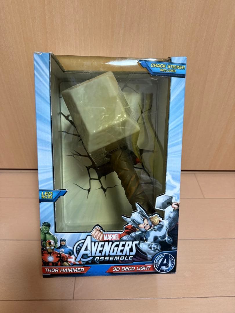 3Dデコライト/ マーベル：マイティ・ソー ムジョルニア☆ USA直輸入】MARVEL マイティソー 3D ソー ハンマー レプリカ