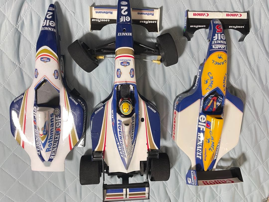 ラジコン 1/10 ウイリアムズ 3セット　f103未使用シャーシ付き 再生産】1/10 電動RC組立キット フェラーリ643(F104Wシャーシ)【84194