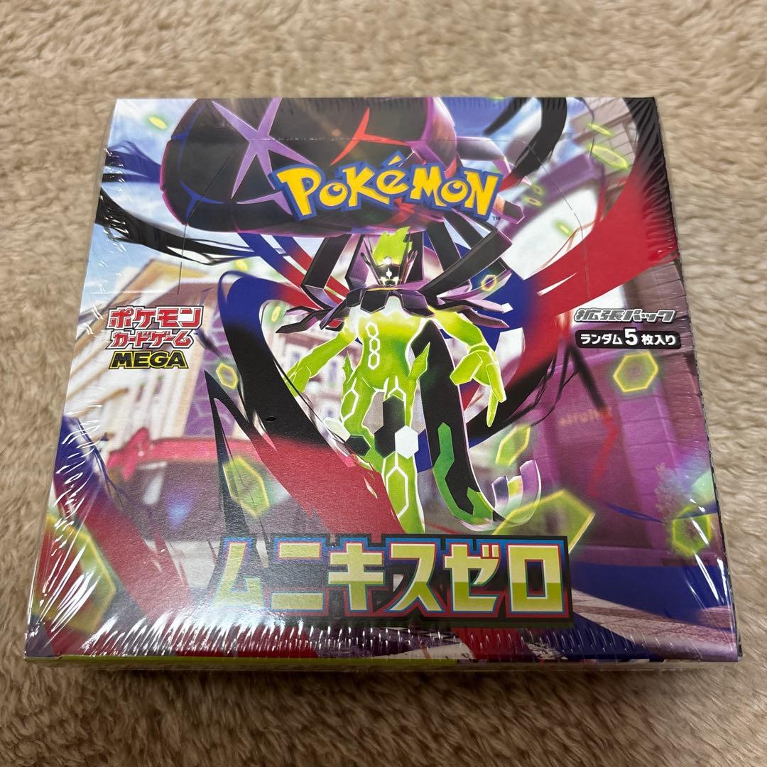 ポケカ　ムニキスゼロ　シュリンク付き ムニキスゼロ box シュリンク付き ポケモンカード - メルカリ