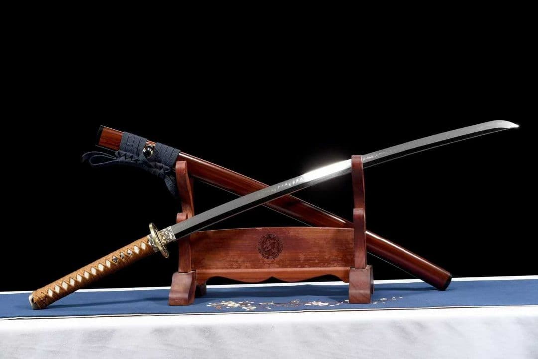キツネ桜】古兵器 武具 刀装具 日本刀 模造刀 居合刀 武士道 鑑賞用