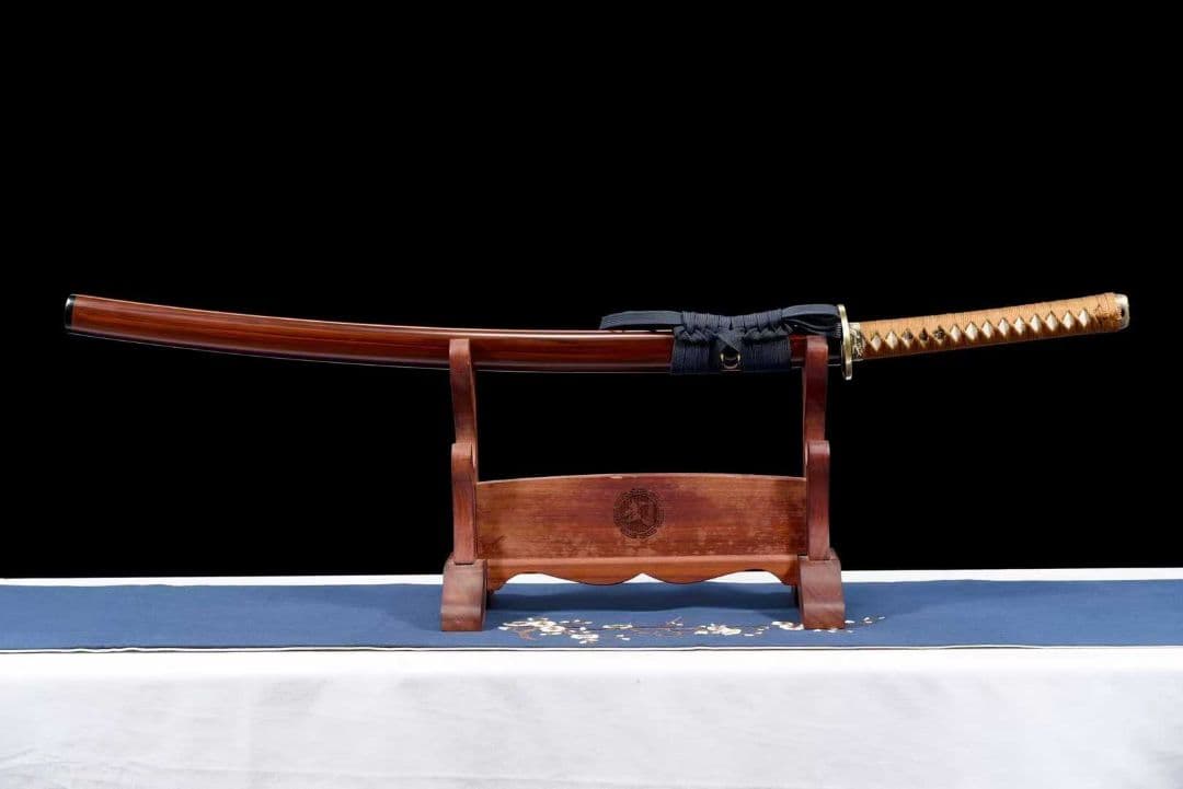 キツネ桜】古兵器 武具 刀装具 日本刀 模造刀 居合刀 武士道 鑑賞用