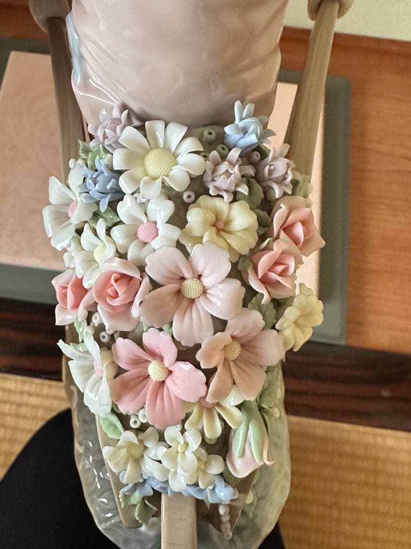 LLADRO リヤドロ 【花車を押す少年 】美品 絶版 - メルカリ