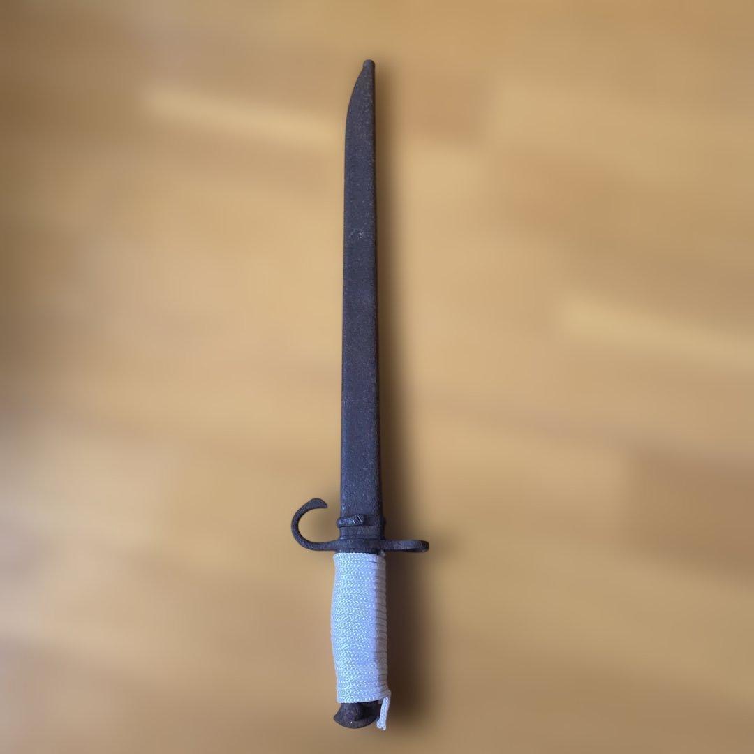 30年式銃剣・模造刀・軍刀・当時物・ビンテージ布巻きグリップ Windlass 三十年式銃剣 大日本帝国陸軍 模造刀 バヨネット ウインド