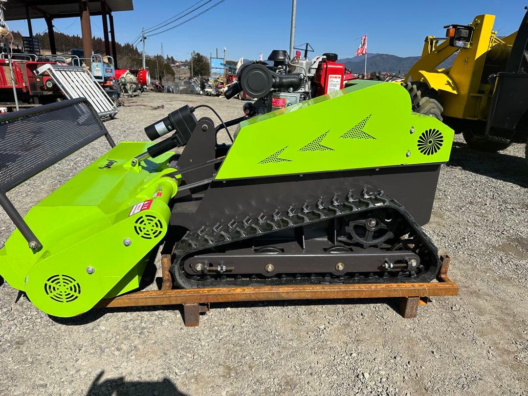 ハンマーナイフSY1000Dラジコン草刈機 ディーゼルエンジン 刈幅1000mm