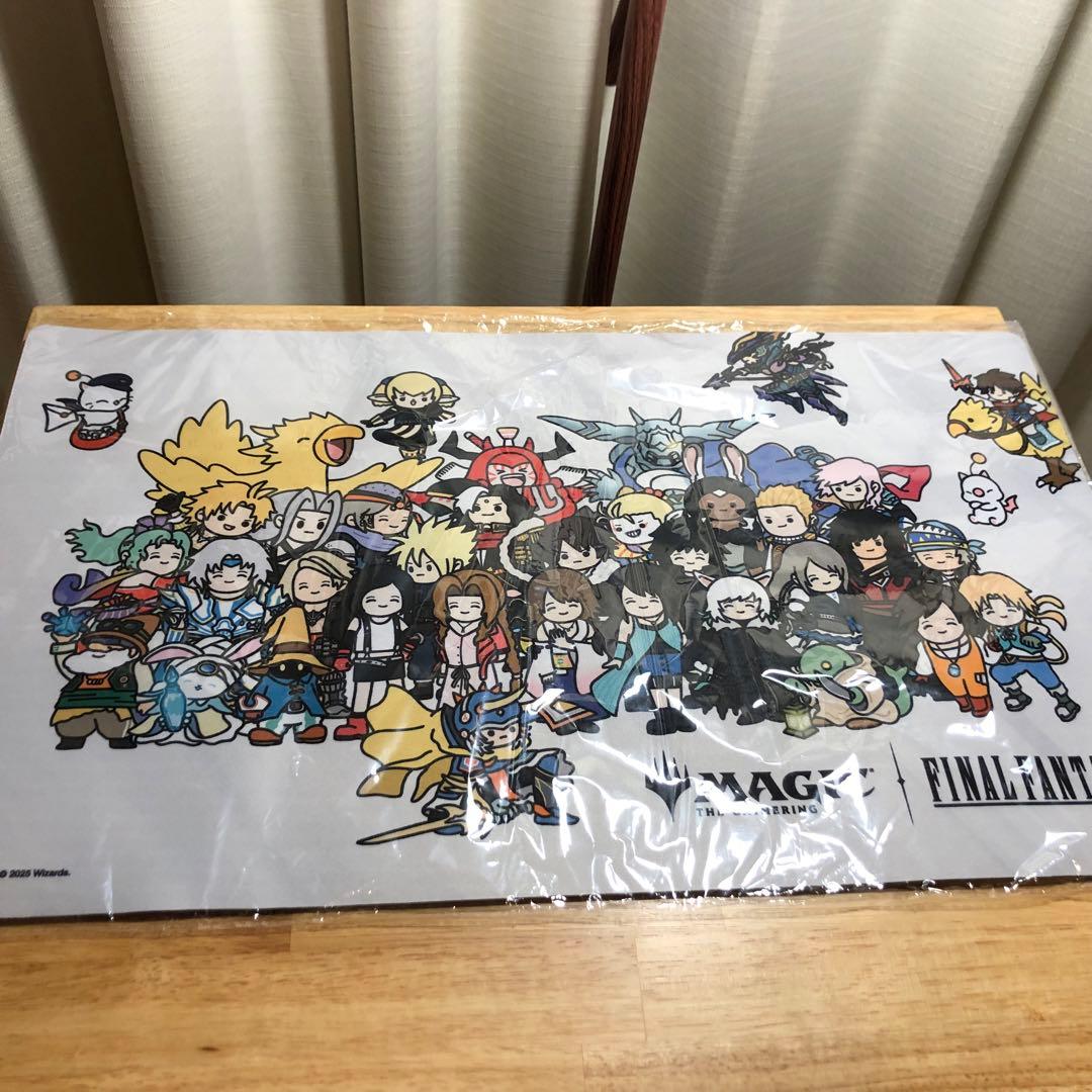 非売品】MTG プレイマット FF ちびキャラ じゃんけん大会限定