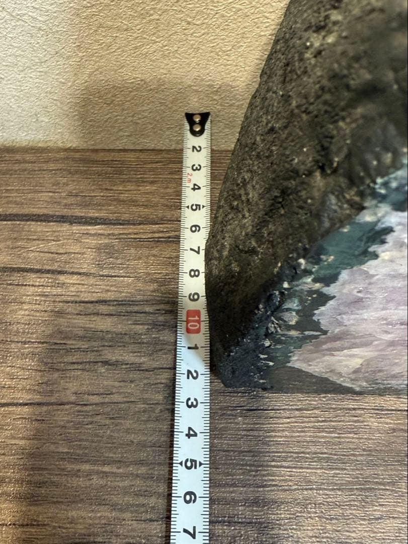 【送料込み】天然石★アメジストドーム　紫水晶　8.5kg 高さ27cm 鉱物