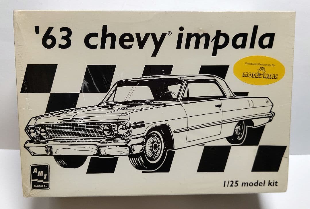 希少!！ 激レア!！世界限定品 未開封 amt '63 シボレー インパラ エーエムティー 1/25 アメ車 プラモデル 1963 Chevrolet Impala SS