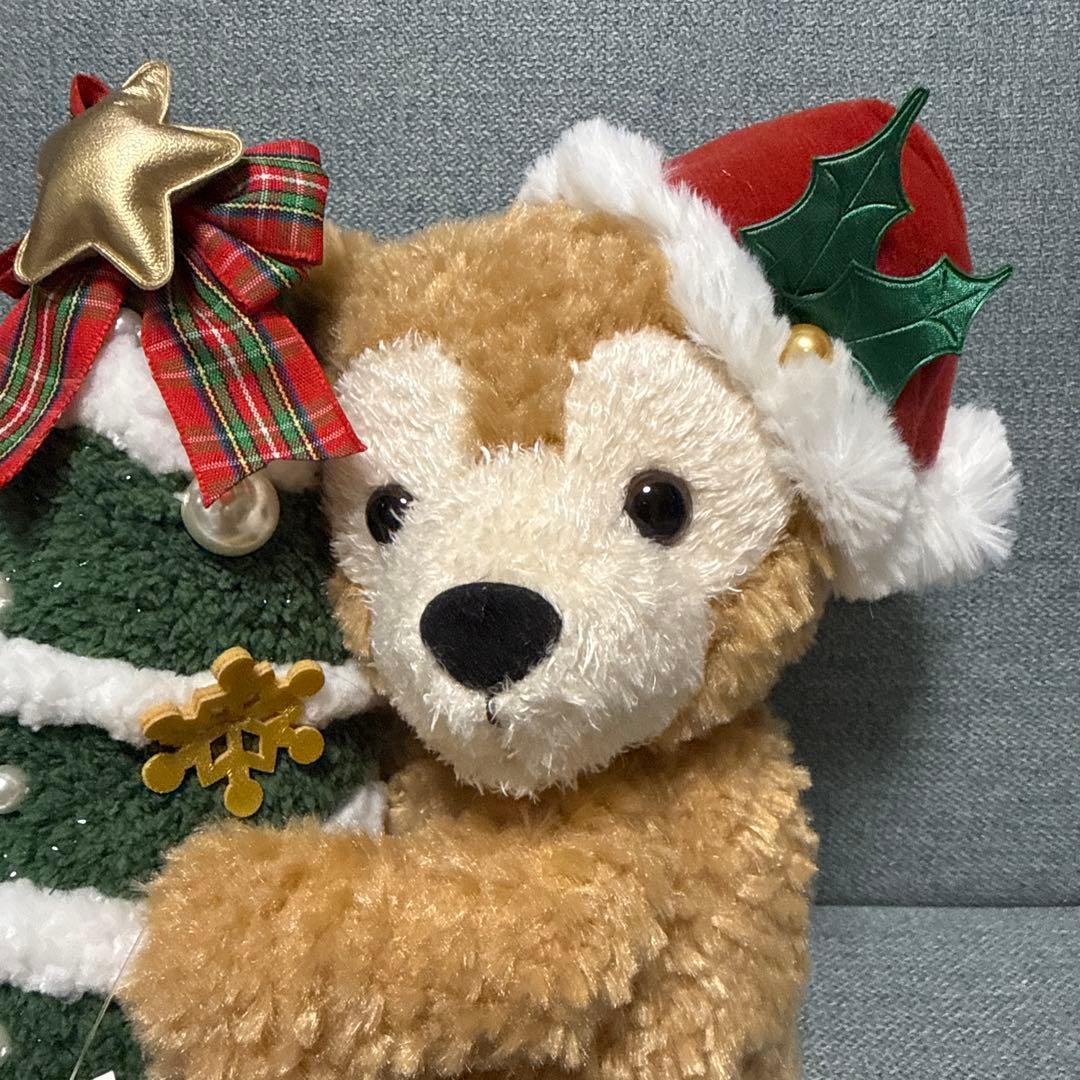 新品未使用 ダッフィー クリスマスツリー ぬいぐるみ - メルカリ